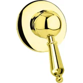 ELITE-DIM-01-Nc Встраиваемый однорычажный смеситель для душа, исполнение хром, ручка Noce  ELITE-DIM-03/24-M Золото 24 карат ручка  Металл Cezares