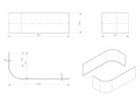 Панель "ALISA MG" 170 L/R 02али1775 1 Marka