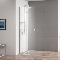 Душевая перегородка с одной раздвижной секцией STREAM-BF-1-80-C-Cr 800x1950 Cezares