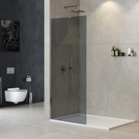 Душевая перегородка.   LIBERTA-L-1-TB-80-GR-Cr 800х1950 Cezares