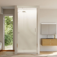 Душевая дверь распашная VN73R/L-120-06-C4 1200x1950 Цвет профиля Хром Стекло Дождь Veconi