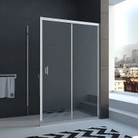 Душевой угол раздвижной прямоугольный и квадратный RV046-17090PR-01-19C1 1700х900х1850 профиль Хром стекло Прозрачное Veconi