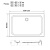 Душевой поддон прямоугольный Veconi TZ04-10080PR-01-19C1 1000x800x140